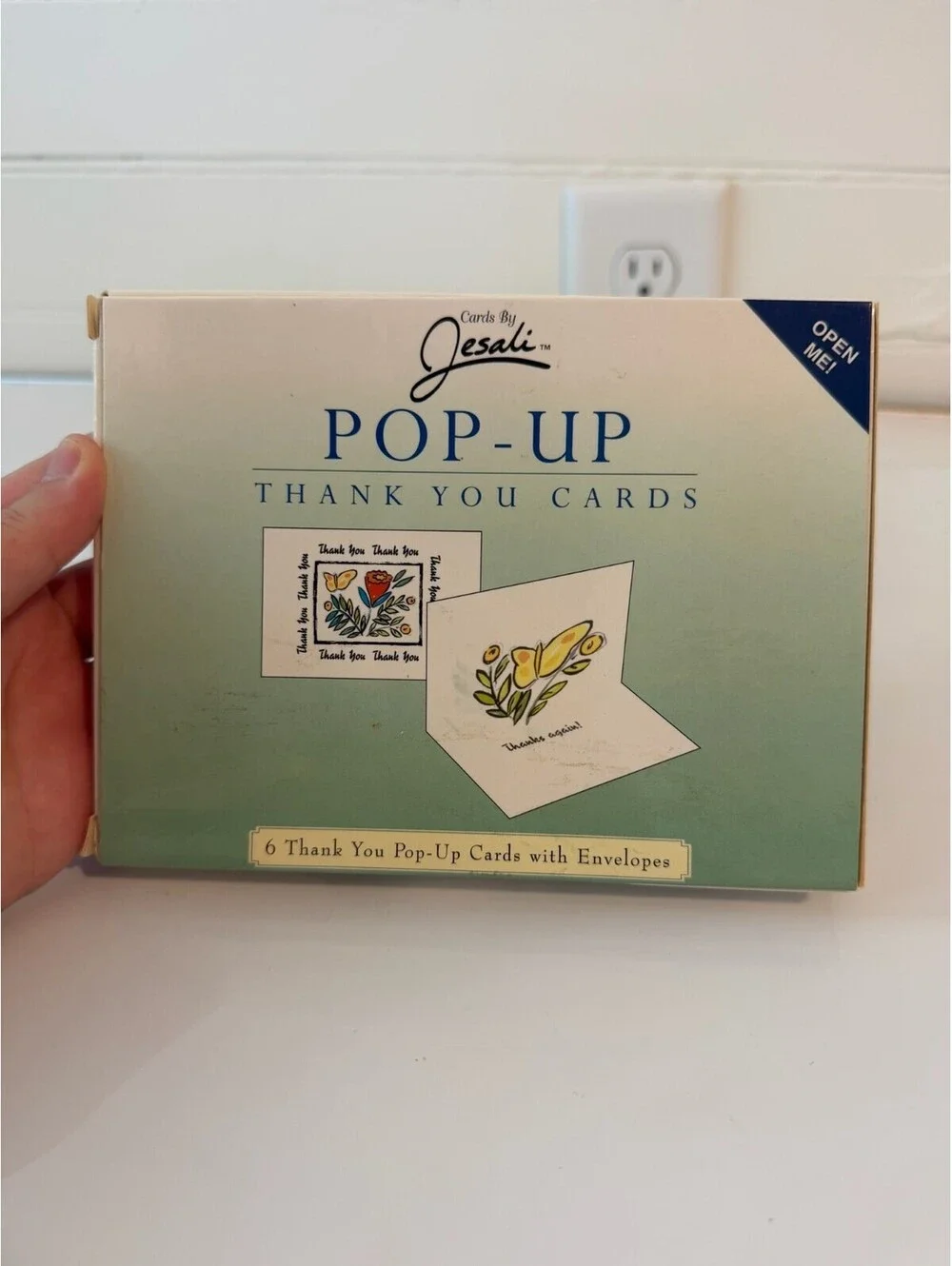 Vintage 1998 Pop Up Thank You Cards - NOS